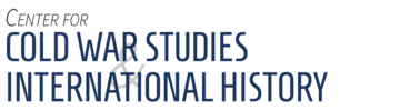 Center for Cold War Studies International History logo